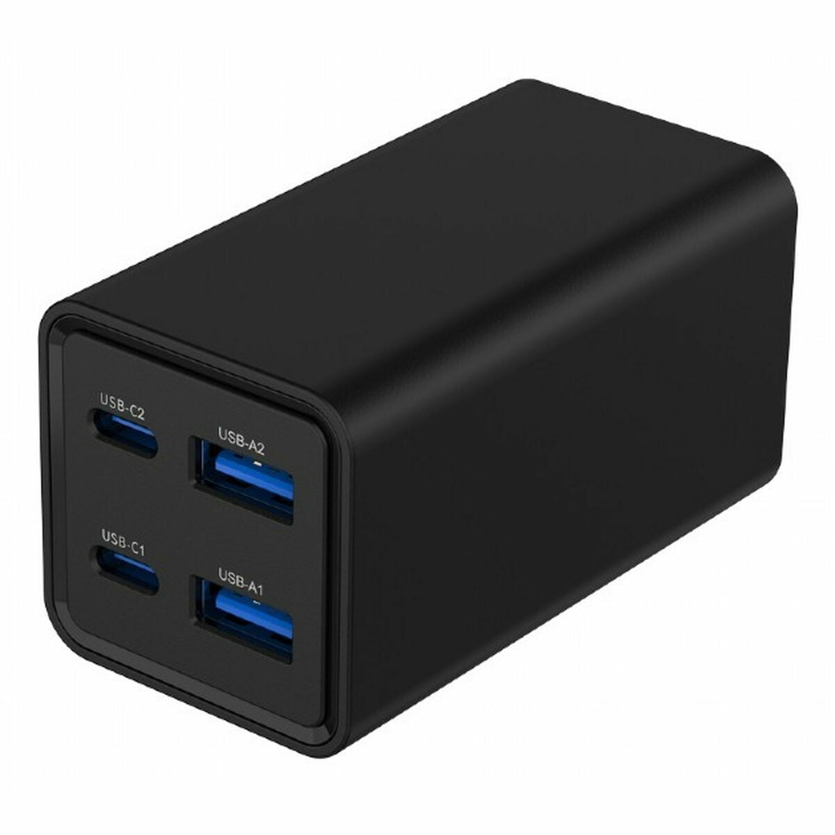 Wall Charger GEMBIRD TA-UC-2A2C-PD65-01-BK-2