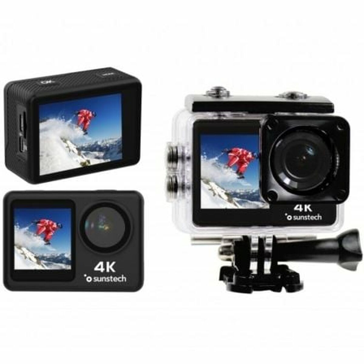 Children’s Digital Camera Sunstech ADVENTURE4KBK-0